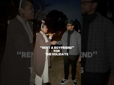 Yall ever had to โRent A Boyfriendโ for the holidays? ๐ญ๐๐๐คท๐ฝโโ๏ธ #NadiaAdelay #Adelay #Actor