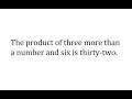 Understanding and Solving Algebraic Equations