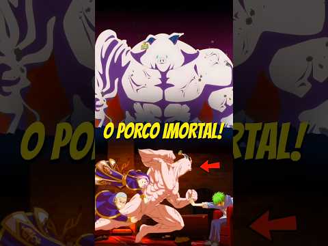 O PORCO IMORTAL que só podia ser derrotado na COZINHA 😂🔥 #anime