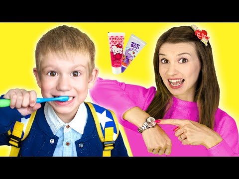 Put On Your Shoes Song | Tim Pretend Play Morning Routine Brush Teeth - Nursery Rhymes & Kids Songs