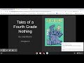 Exploring Chapter 8 of Tales of a Fourth Grade Nothing