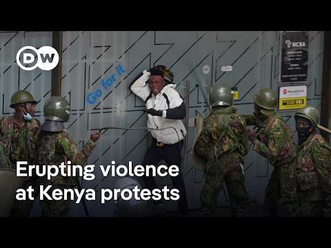 YouTube video thumbnail: Kenya Authorities Ban Live Broadcasting on Site of 'Gen Z Protests'