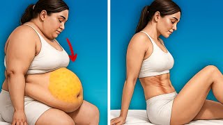 7 day challenge belly fat and side fat exercise at home 🏡