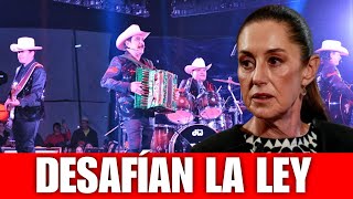 Alegres Del Barranco ROMPEN LA LEY!!! SIGUEN Cantando CORRIDOS!!!