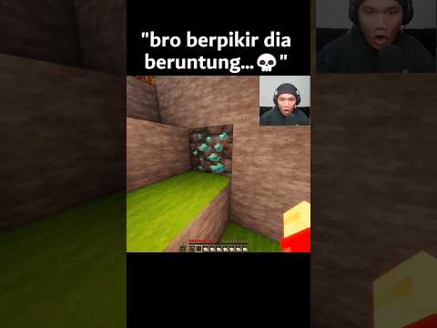 Sangat Beruntung😭 #rizkigameon #minecraft #shorts
