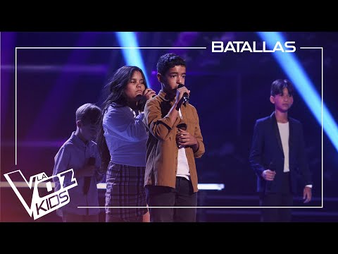 'Los supertiernos' cantan "DÃgale" | La Gran Batalla | La Voz Kids 2025