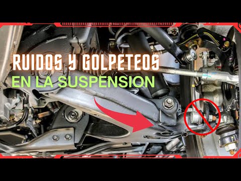 5 componentes de la SUSPENSION que provocan RUIDOS y GOLPETEOS al pasar por topes o baches 🚘