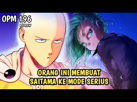 AKHIRNYA MODE SERIUS SAITAMA MEMBUAT SEMUA ORANG TERCENGANG | MANGA OPM 196 REDRAW