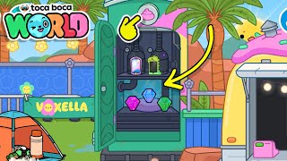 SECRET DIAMONDS AND CELL PHONES FOR FREE! / HAPPY TOCA / TOCA BOCA