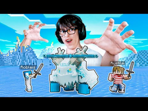 EL YETI MÁS FUERTE DE MINECRAFT LLEGÓ A LA SERIE 🥶👊🏻 | Capítulo 5