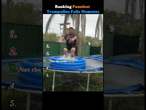 Top 5 Funniest Trampoline Fails Moments