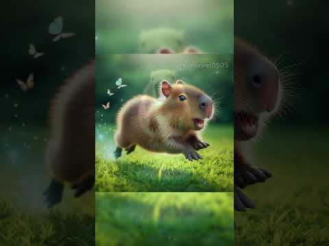 CAPYBARA TẮM TRONG VŨNG NƯỚC THẦN KỲ