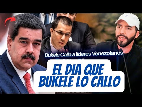 Bukele🇸🇻 vs Maduro🇻🇪 (el día que Bukele lo Callo)