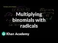 Multiplying and Simplifying Binomials