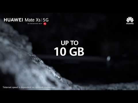 (ENGLISH) HUAWEI Mate Xs 5G: Download up to 10GB