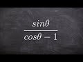 Simplifying Trigonometric Expressions