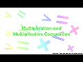 Exploring Multiplicative Comparisons in Mathematics