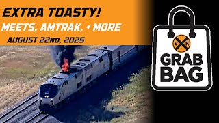 Grab Bag: Fire Spitting Engine, Amtrak Action, and More! | Weekly Top Trains (August 2025)