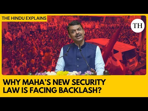YouTube video thumbnail: Why Maharashtra’s new Security law is Facing Backlash?