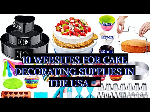 10 RELIABLE WEBSITES TO SHOP FOR CAKE DECORATING...