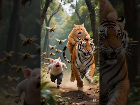 Can we escape? ๐
#catstory #aicat #animalart