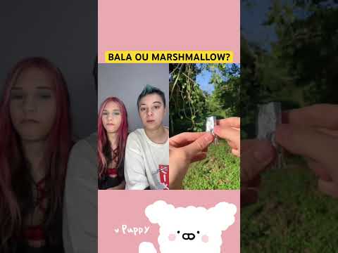 Bala ou Marshmallow? 🍬