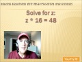 Solving Equations and Perimeter Problems