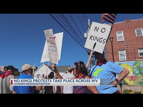 YouTube video thumbnail: ‘No Kings’ Rallies Held Across West Virginia