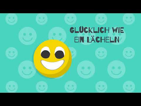 Deutsch lernen 🎵 | Glücklich wie ein Lächeln! | Adjektive üben mit Musik!