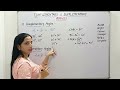 Angles: Supplementary and Complementary