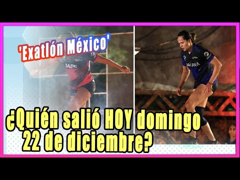 ¿Quién salió de Exatlón México HOY domingo 22 de diciembre?