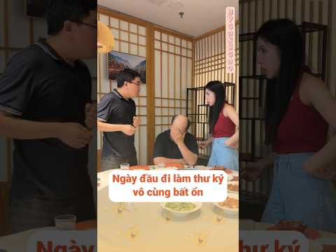 Ngày đầu đi làm thư ký vô cùng bất ổn P4 | My Bánh Bao #shorts #haihuoc