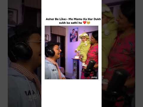 ๐MAMU KA SUKH DUKH KA SAATHI ๐ASHER &MAMU #triggeredinsaan #asher #nischaymalhan