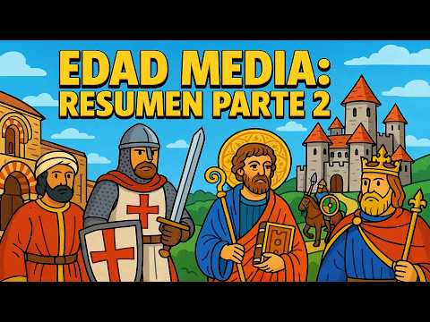 EDAD MEDIA - Resumen Parte 2 de 4: La Alta Edad Media (Carlomagno, Pelayo, Alfredo el Grande...)