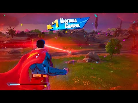 GANAMOS LA PARTIDA COMVERTIDO DE SUPER MAN #fortnite #fortniteclips