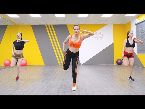 AEROBIC DANCE | Flat Belly Workout | Exercises to Get Slim Belly Fat + Tiny Waist