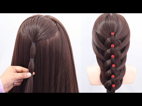 Best Easy & Beautiful hairstyle Quick and Easy hairstyle for girls | hairstyles