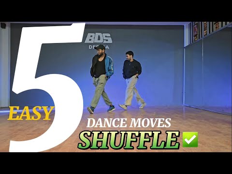 5 Easy Footwork Shuffle Dance Step Tutorial