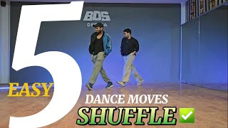 5 Easy Footwork Shuffle Dance Step Tutorial