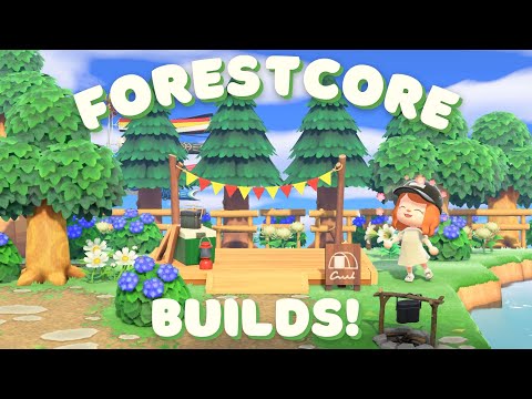 it's forest building time, chat | acnh live