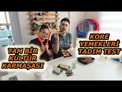 KORE YEMEKLERİNİ TEST ETTİK GÜLMEK GARANTİ