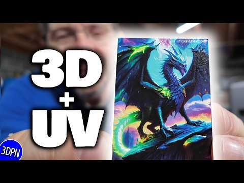 UV Printing in 3D? // EufyMake E1!
