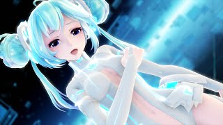 【MMD】ECHO cover by Mes【Miku】🎉7th Year Anniversary🎂 [4K]