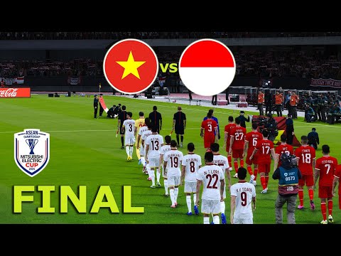 INDONESIA vs VIETNAM | FINAL - ACEAN Championship 2024 | Full Match AllGoals | PES Gameplay