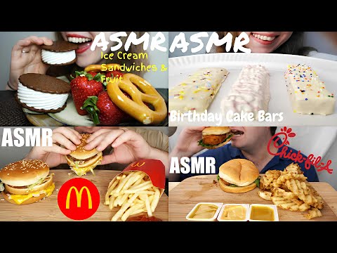 SONGBYRD ASMR MUKBANG EATING COMPILATION (#1)