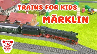 🚂 Märklin Steam Freight Train for Kids 🚂 Long Cargo Train with Steam Locomotive | Trains for Kids