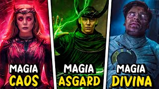 Todos 10 tipos de MAGIA nos Filmes da MARVEL - MCU