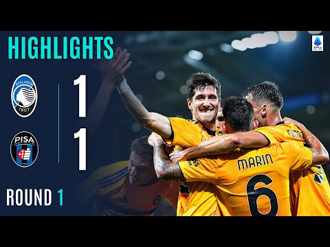 ATALANTA-PISA 1-1 | HIGHLIGHTS | Newly-Promoted Pisa Halt Atalanta | Serie A 2025/26 thumbnail