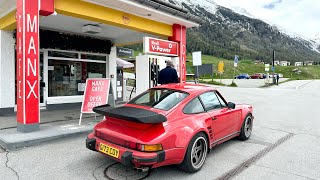 St. Moritz to Lake Como in our ‘89 Porsche 930 Turbo S. Euro Road Trip Part 3