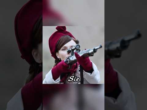 Beim Scharfschützengewehr-Lernen entdeckte die Frau etwas Schreckliches.#shorts #short #shortvideo